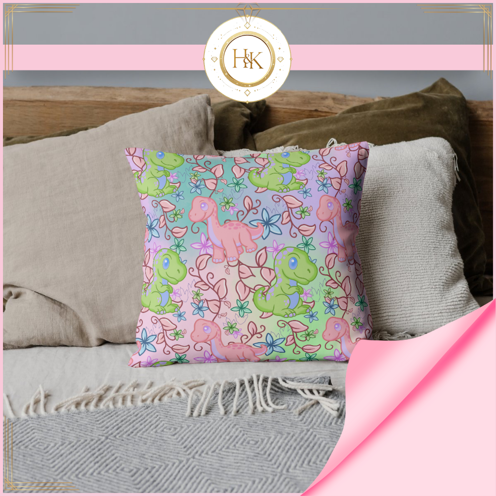 Dinosaur Rexi & Cera Bundle | Seamless Digital Paper