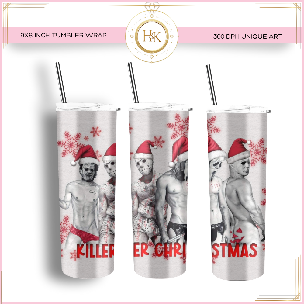 Sexy Horror Boys Christmas Wrap