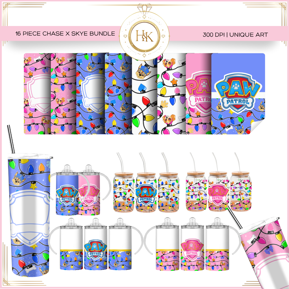 Chase x Skye Puppy PNG bundle * 16 piece *
