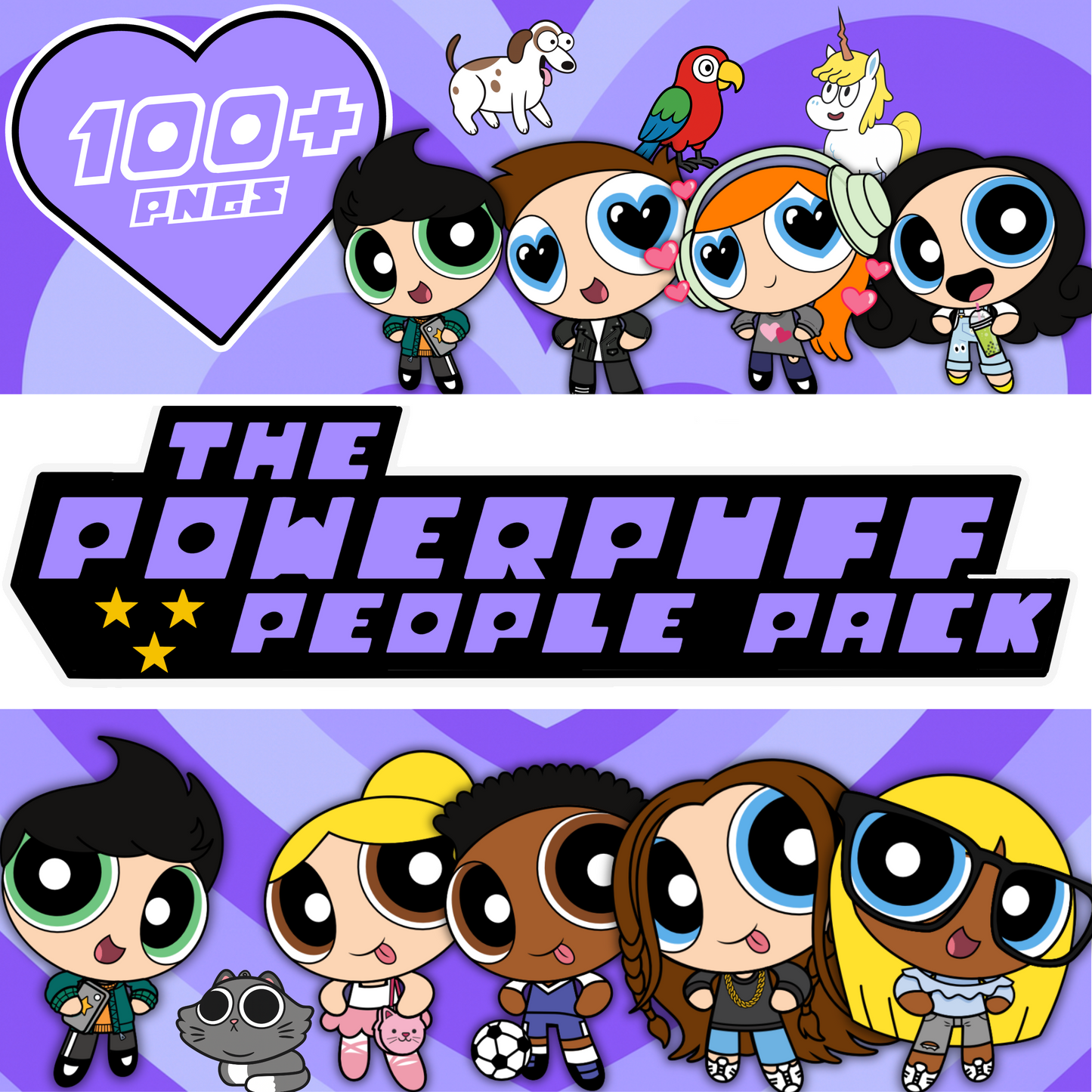 Powerpuff People Pack - Digital