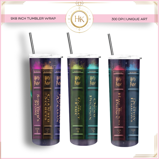 Potter Book Spine Wrap
