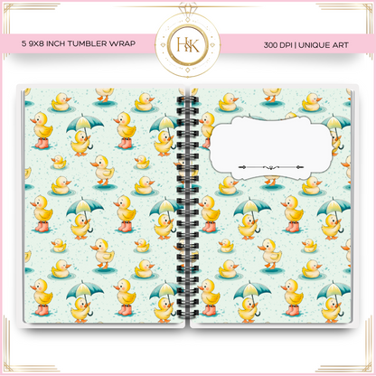 Duck Notebook Cover Wrap | A5