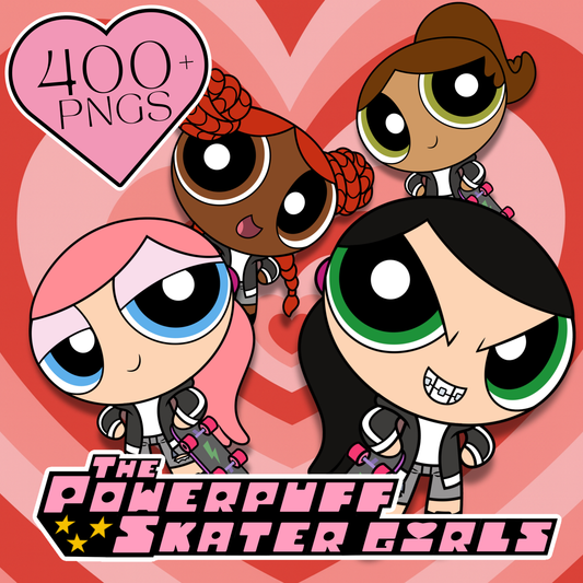 Powerpuff Skater Girls - Digital