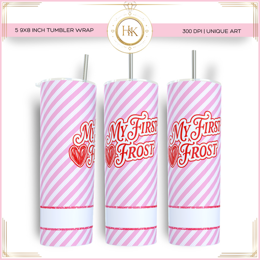 First Frost Striped 20oz Wrap