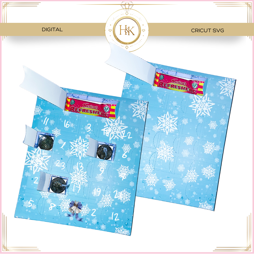 Hershey kiss Advent Calendar SVG