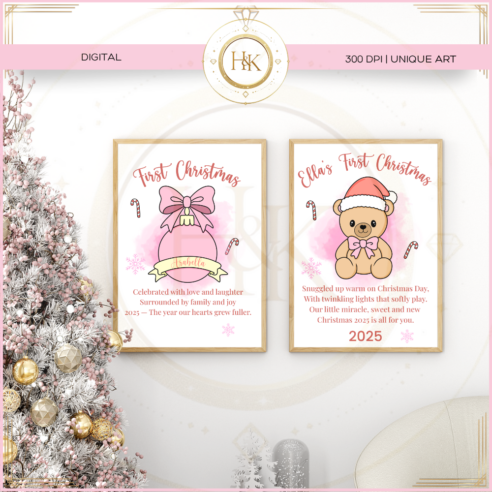 Baby Christmas Seamless Paper & Prints * 8 piece*