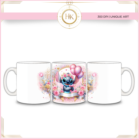 Birthday Stitch Mug wrap