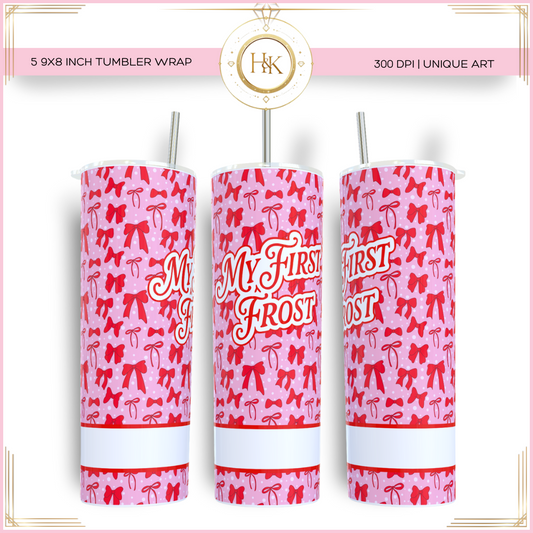 First Frost ribbons 20oz Wrap