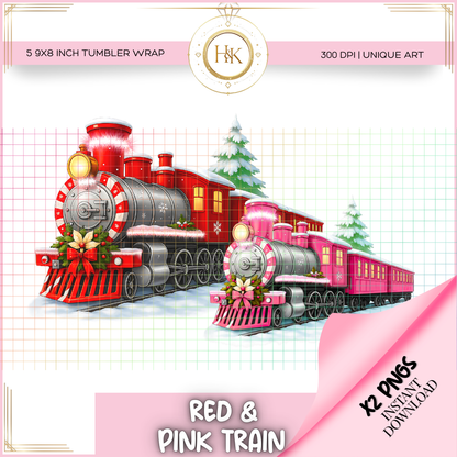 Christmas Train PNG