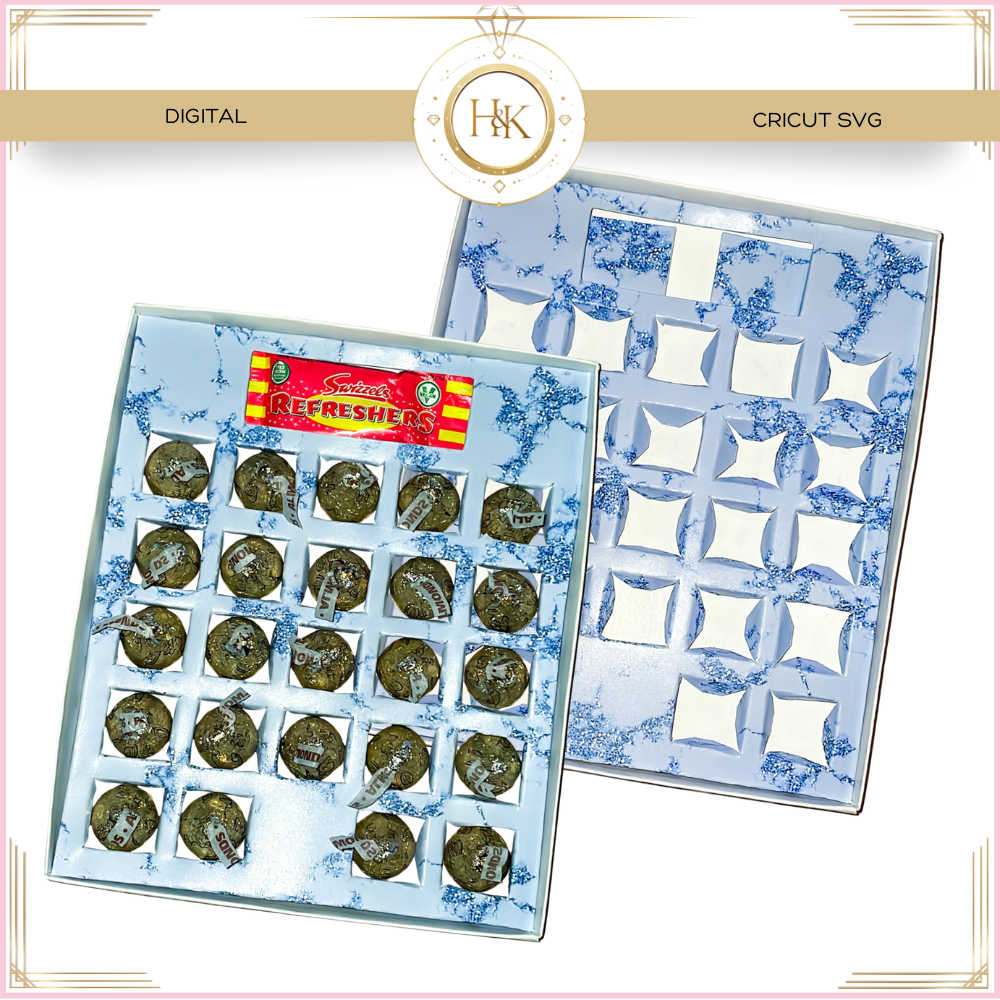 Hershey kiss Advent Calendar SVG