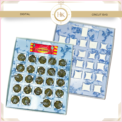 Hershey kiss Advent Calendar SVG