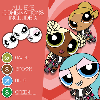 Powerpuff Skater Girls - Digital
