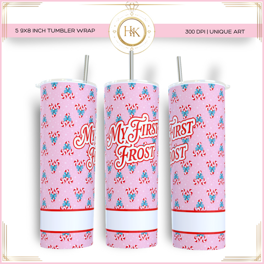 First Frost candycane 20oz Wrap