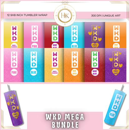 WKD Wrap Bundle PNG * 12 piece*