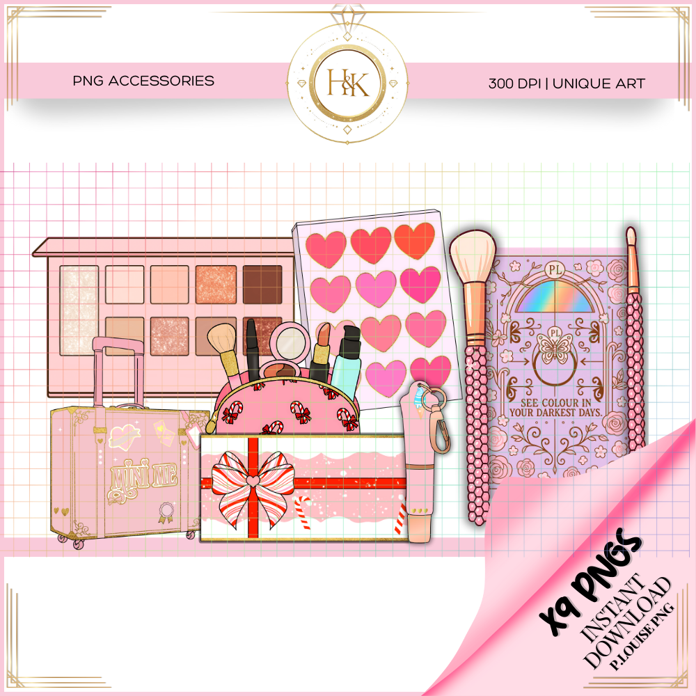 P.lou make up bundle PNG