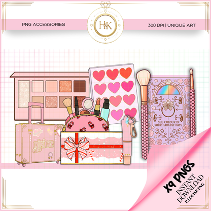 P.lou make up bundle PNG