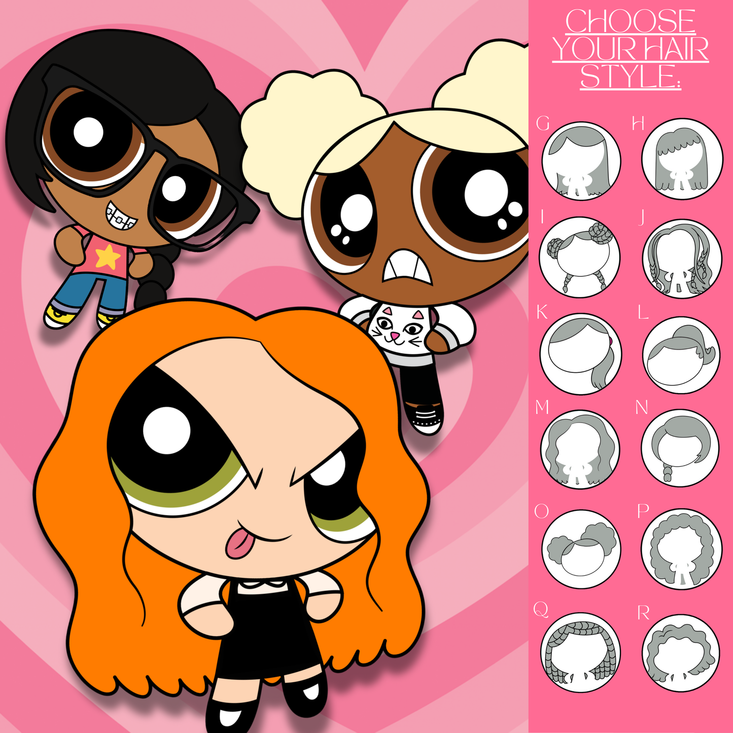 Powerpuff CUSTOM Girls - Digital