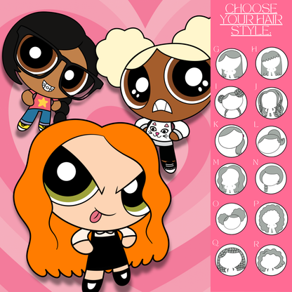 Powerpuff CUSTOM Girls - Digital