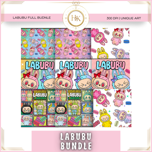 Labubu Bundle * 9 piece *
