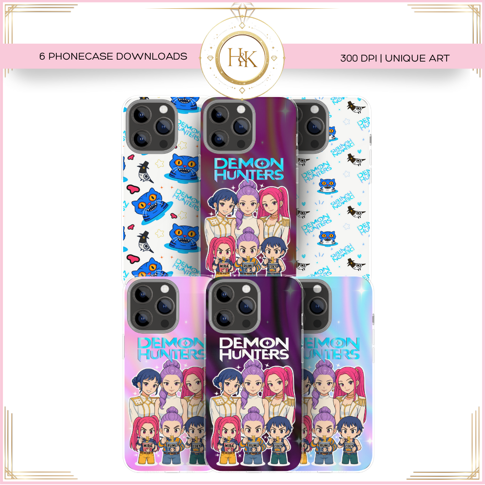 Demon Hunters PNG * 6 pieces*