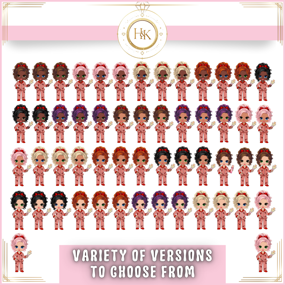 Lou Dolly *Brushes* characters