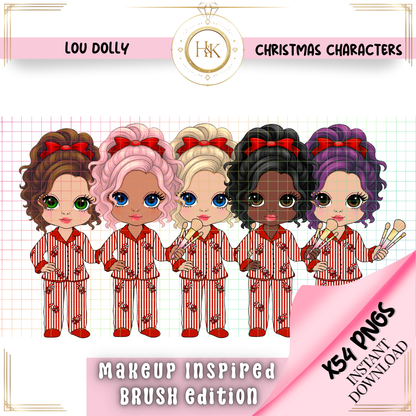 Lou Dolly *Brushes* characters