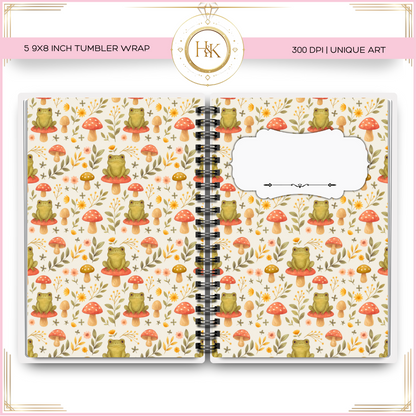 Toad Notebook Cover Wrap | A5