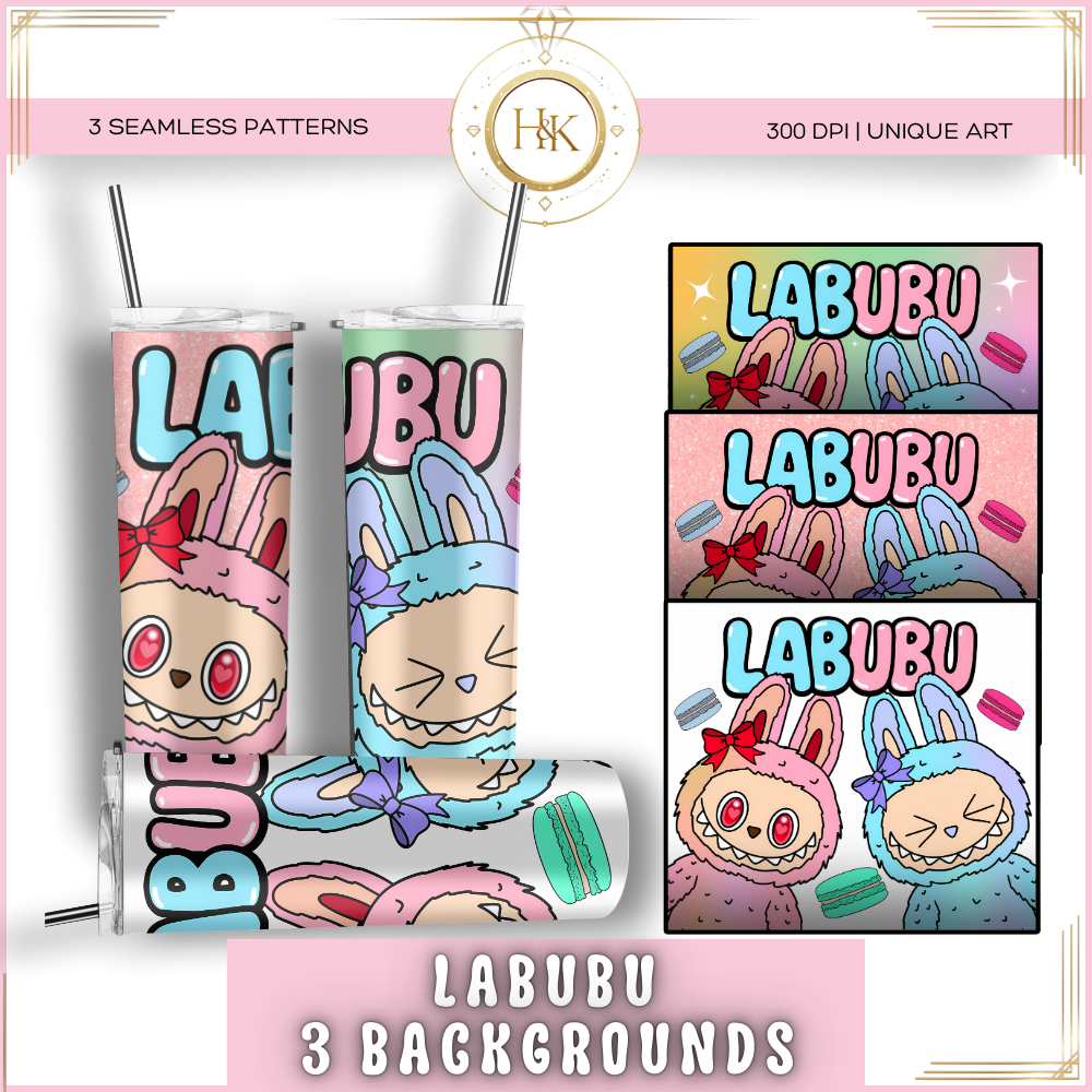 Labubu Rare Wraps *3 piece*