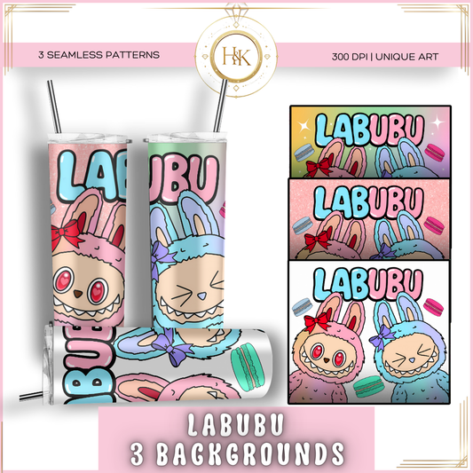 Labubu Rare Wraps *3 piece*