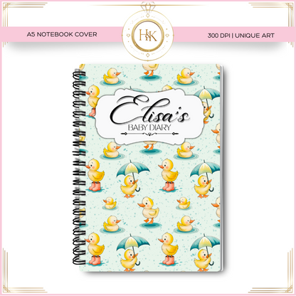 Duck Notebook Cover Wrap | A5