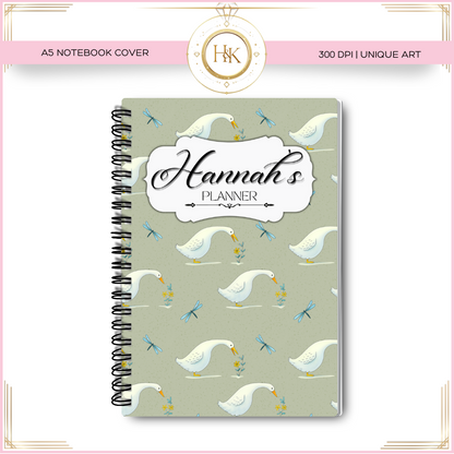 Goose Notebook Cover Wrap | A5