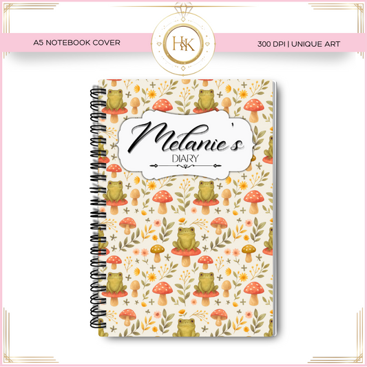 Toad Notebook Cover Wrap | A5