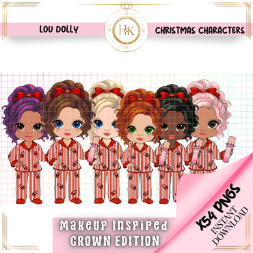 Lou Dolly *Lipcrown* characters