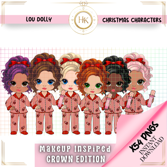 Lou Dolly *Lipcrown* characters